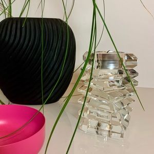 Stacked Twisted Candle Holder